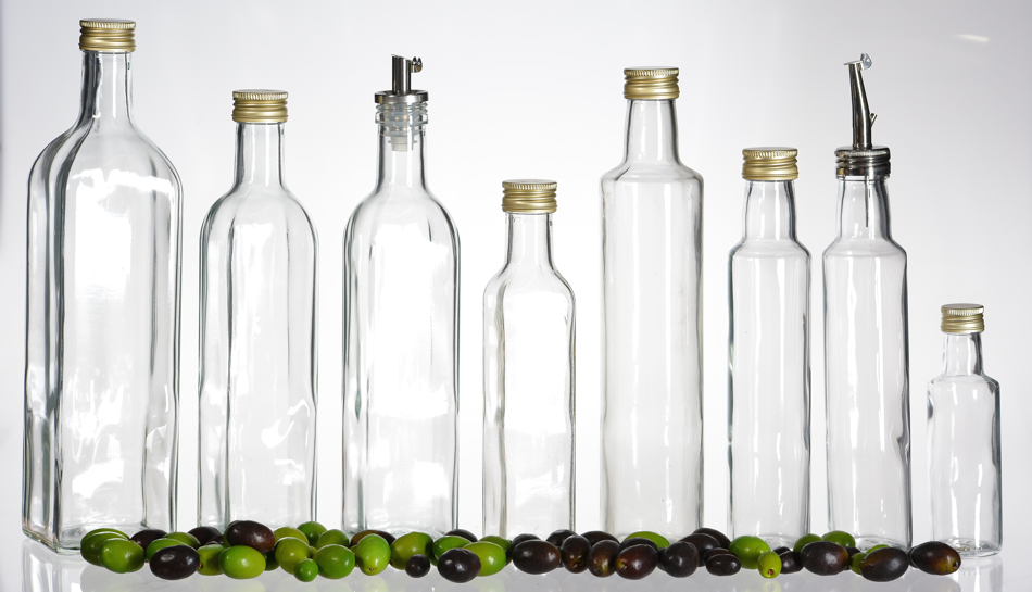 Flaschen fr Olivenl-weiss-950